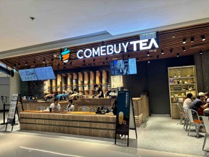 COMEBUY TEA支持掃碼落單咯～
