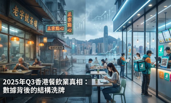 2025年Q3香港餐飲業報告：結業潮下的生存真相與數據解讀
