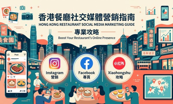 香港餐廳社交媒體營銷實戰指南 (2026最新) | IG/小紅書引流與 POS 系統轉化秘笈 - PinMe